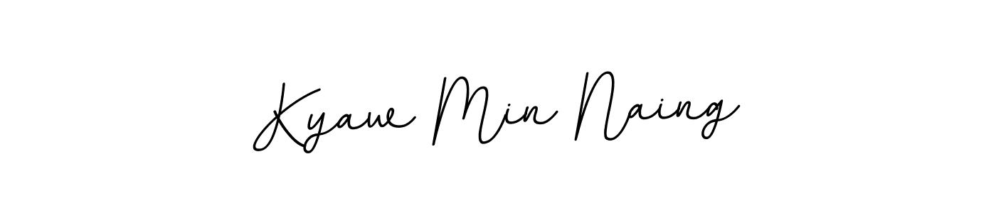 if you are searching for the best signature style for your name Kyaw Min Naing. so please give up your signature search. here we have designed multiple signature styles  using BallpointsItalic-DORy9. Kyaw Min Naing signature style 11 images and pictures png