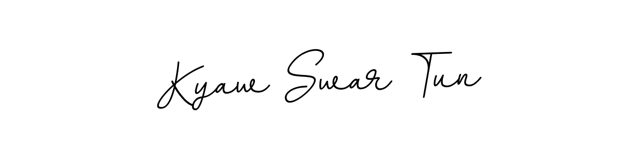 See photos of Kyaw Swar Tun official signature by Spectra . Check more albums & portfolios. Read reviews & check more about BallpointsItalic-DORy9 font. Kyaw Swar Tun signature style 11 images and pictures png