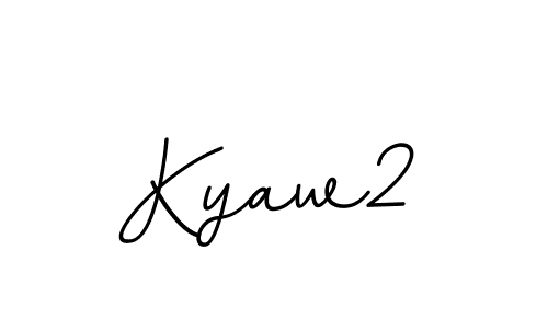 Once you've used our free online signature maker to create your best signature BallpointsItalic-DORy9 style, it's time to enjoy all of the benefits that Kyaw2 name signing documents. Kyaw2 signature style 11 images and pictures png