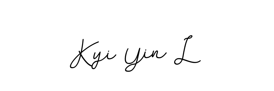 Here are the top 10 professional signature styles for the name Kyi Yin L. These are the best autograph styles you can use for your name. Kyi Yin L signature style 11 images and pictures png
