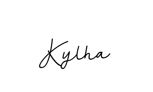 How to Draw Kylha signature style? BallpointsItalic-DORy9 is a latest design signature styles for name Kylha. Kylha signature style 11 images and pictures png