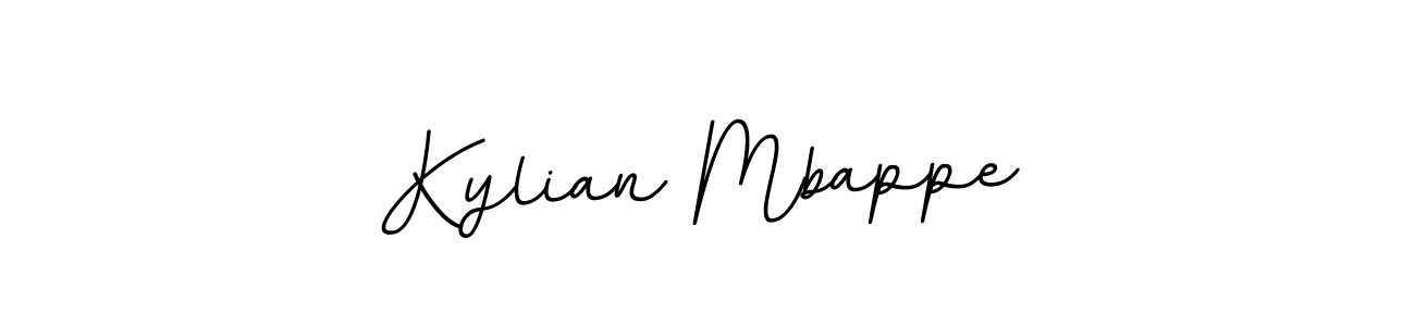 How to make Kylian Mbappe name signature. Use BallpointsItalic-DORy9 style for creating short signs online. This is the latest handwritten sign. Kylian Mbappe signature style 11 images and pictures png