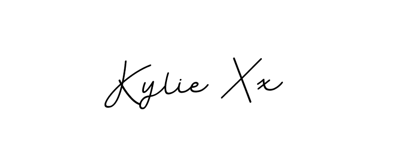 Create a beautiful signature design for name Kylie Xx. With this signature (BallpointsItalic-DORy9) fonts, you can make a handwritten signature for free. Kylie Xx signature style 11 images and pictures png