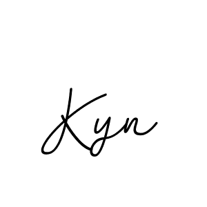 BallpointsItalic-DORy9 is a professional signature style that is perfect for those who want to add a touch of class to their signature. It is also a great choice for those who want to make their signature more unique. Get Kyn name to fancy signature for free. Kyn signature style 11 images and pictures png