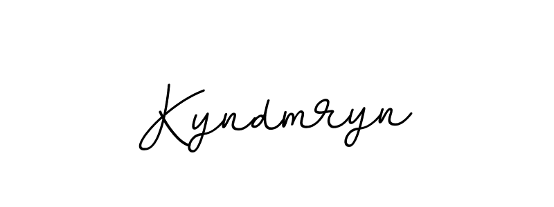 You should practise on your own different ways (BallpointsItalic-DORy9) to write your name (Kyndmryn) in signature. don't let someone else do it for you. Kyndmryn signature style 11 images and pictures png