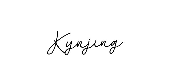 Create a beautiful signature design for name Kynjing. With this signature (BallpointsItalic-DORy9) fonts, you can make a handwritten signature for free. Kynjing signature style 11 images and pictures png