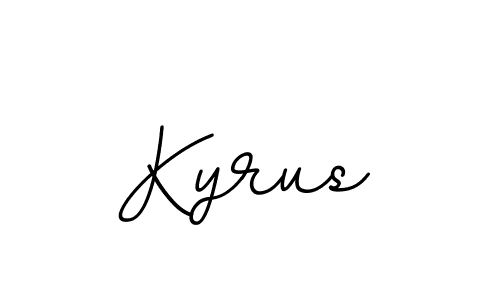 if you are searching for the best signature style for your name Kyrus. so please give up your signature search. here we have designed multiple signature styles  using BallpointsItalic-DORy9. Kyrus signature style 11 images and pictures png