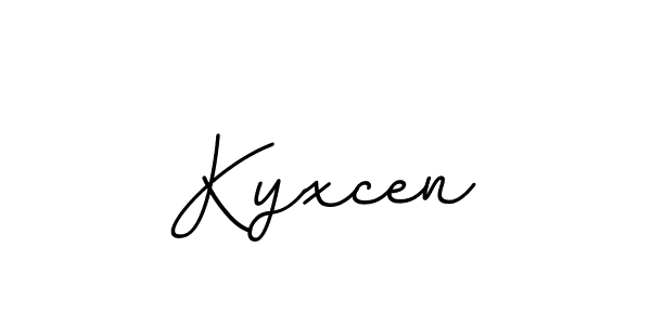 Create a beautiful signature design for name Kyxcen. With this signature (BallpointsItalic-DORy9) fonts, you can make a handwritten signature for free. Kyxcen signature style 11 images and pictures png