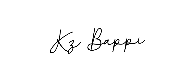 Make a beautiful signature design for name Kz Bappi. With this signature (BallpointsItalic-DORy9) style, you can create a handwritten signature for free. Kz Bappi signature style 11 images and pictures png