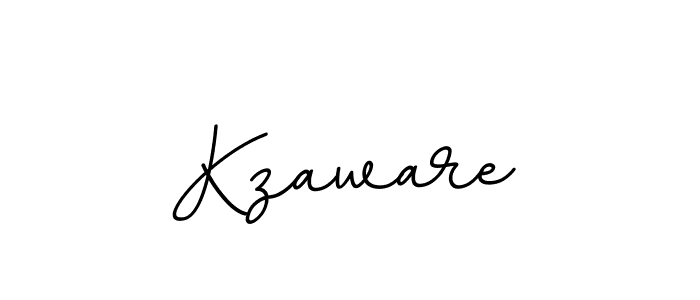 How to Draw Kzaware signature style? BallpointsItalic-DORy9 is a latest design signature styles for name Kzaware. Kzaware signature style 11 images and pictures png