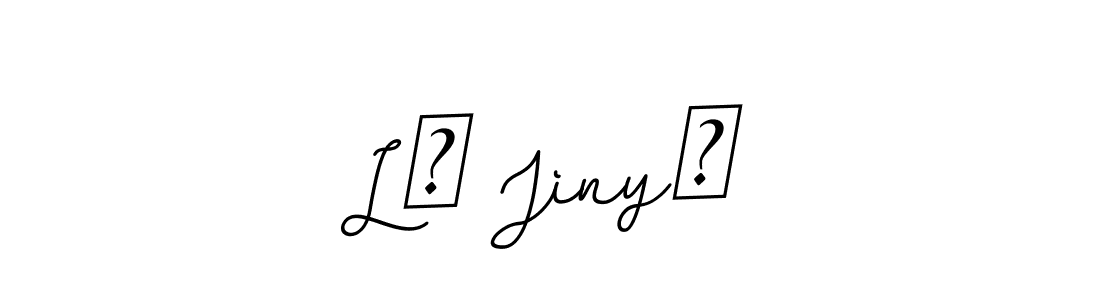 Once you've used our free online signature maker to create your best signature BallpointsItalic-DORy9 style, it's time to enjoy all of the benefits that Lǐ Jìnyī name signing documents. Lǐ Jìnyī signature style 11 images and pictures png