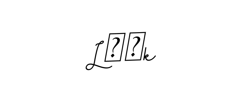 This is the best signature style for the L❤️k name. Also you like these signature font (BallpointsItalic-DORy9). Mix name signature. L❤️k signature style 11 images and pictures png