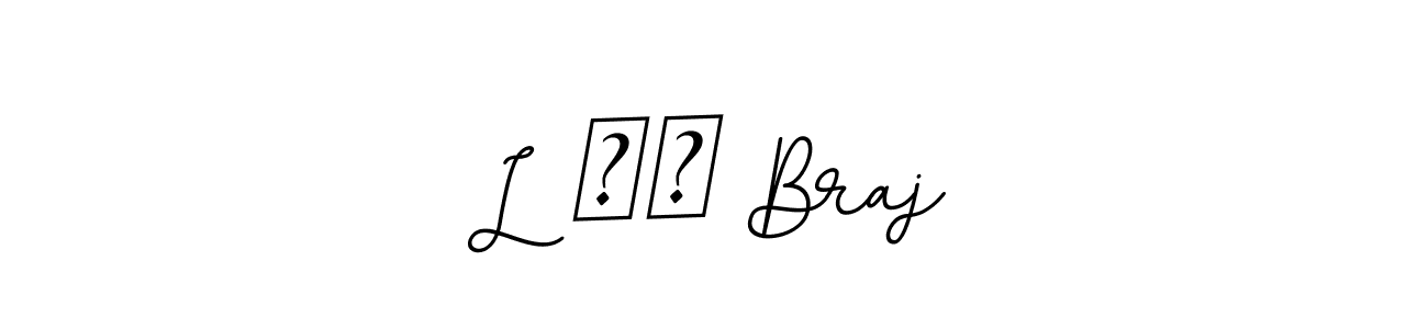 if you are searching for the best signature style for your name L ❤️ Braj. so please give up your signature search. here we have designed multiple signature styles  using BallpointsItalic-DORy9. L ❤️ Braj signature style 11 images and pictures png