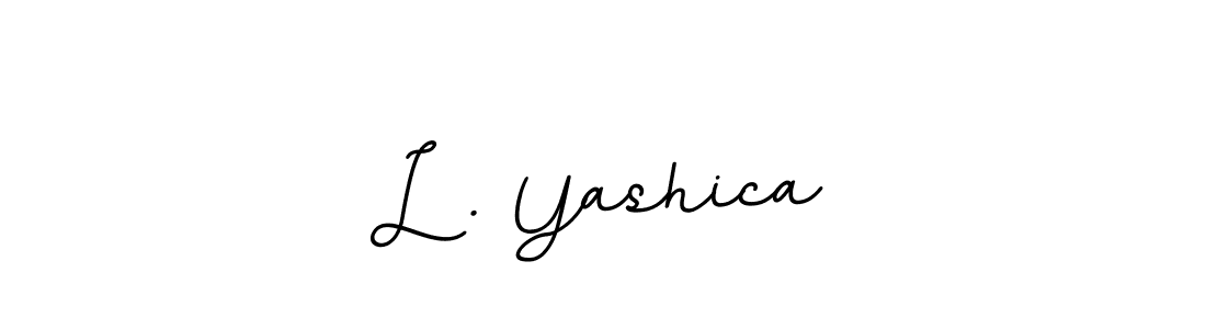 How to Draw L . Yashica signature style? BallpointsItalic-DORy9 is a latest design signature styles for name L . Yashica. L . Yashica signature style 11 images and pictures png