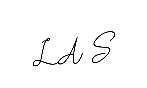 Also we have L A S name is the best signature style. Create professional handwritten signature collection using BallpointsItalic-DORy9 autograph style. L A S signature style 11 images and pictures png