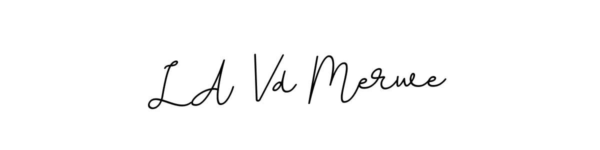 Make a beautiful signature design for name L A Vd Merwe. Use this online signature maker to create a handwritten signature for free. L A Vd Merwe signature style 11 images and pictures png