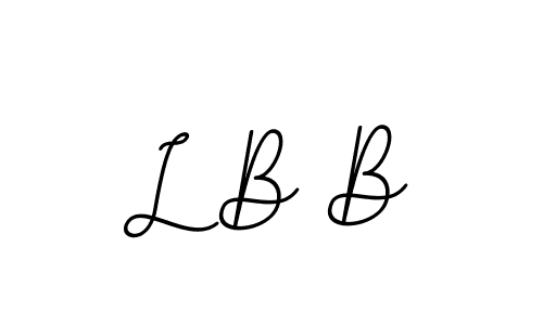 L B B stylish signature style. Best Handwritten Sign (BallpointsItalic-DORy9) for my name. Handwritten Signature Collection Ideas for my name L B B. L B B signature style 11 images and pictures png