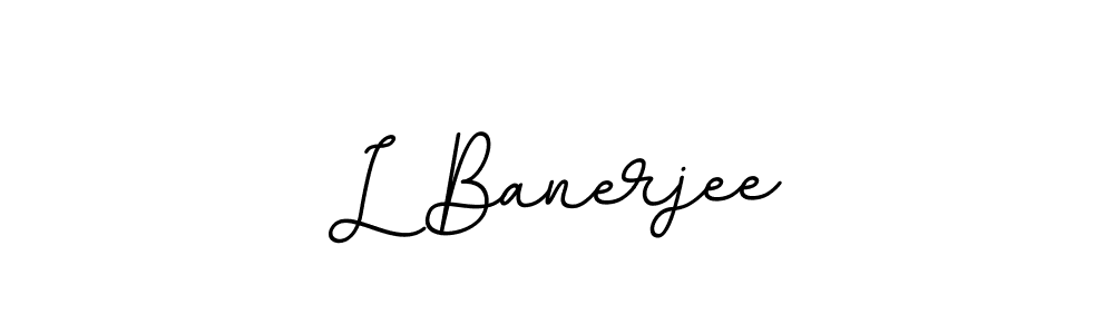 BallpointsItalic-DORy9 is a professional signature style that is perfect for those who want to add a touch of class to their signature. It is also a great choice for those who want to make their signature more unique. Get L Banerjee name to fancy signature for free. L Banerjee signature style 11 images and pictures png