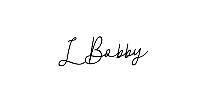 How to Draw L Bobby signature style? BallpointsItalic-DORy9 is a latest design signature styles for name L Bobby. L Bobby signature style 11 images and pictures png