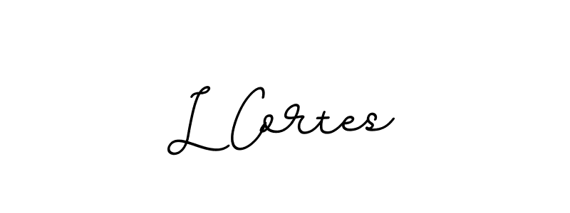 This is the best signature style for the L Cortes name. Also you like these signature font (BallpointsItalic-DORy9). Mix name signature. L Cortes signature style 11 images and pictures png