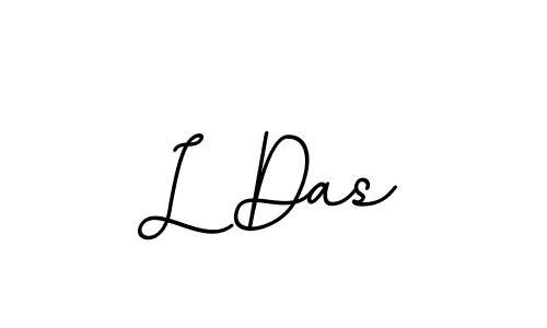 Also we have L Das name is the best signature style. Create professional handwritten signature collection using BallpointsItalic-DORy9 autograph style. L Das signature style 11 images and pictures png