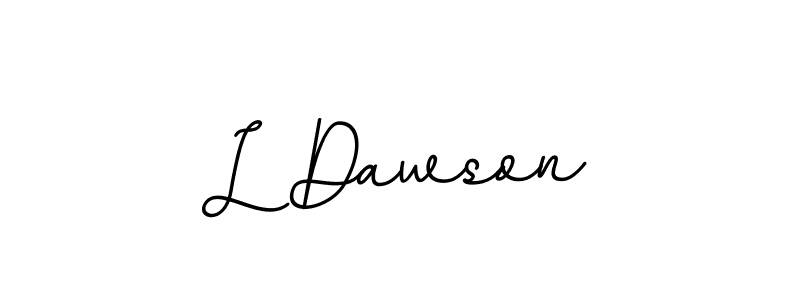 BallpointsItalic-DORy9 is a professional signature style that is perfect for those who want to add a touch of class to their signature. It is also a great choice for those who want to make their signature more unique. Get L Dawson name to fancy signature for free. L Dawson signature style 11 images and pictures png