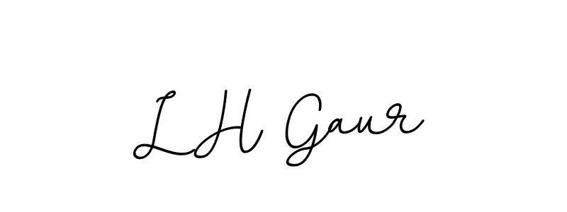 It looks lik you need a new signature style for name L H Gaur. Design unique handwritten (BallpointsItalic-DORy9) signature with our free signature maker in just a few clicks. L H Gaur signature style 11 images and pictures png