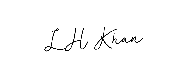 Check out images of Autograph of L H Khan name. Actor L H Khan Signature Style. BallpointsItalic-DORy9 is a professional sign style online. L H Khan signature style 11 images and pictures png