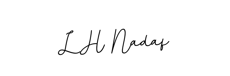 How to Draw L H Nadaf signature style? BallpointsItalic-DORy9 is a latest design signature styles for name L H Nadaf. L H Nadaf signature style 11 images and pictures png