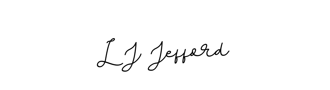 It looks lik you need a new signature style for name L J Jefford. Design unique handwritten (BallpointsItalic-DORy9) signature with our free signature maker in just a few clicks. L J Jefford signature style 11 images and pictures png
