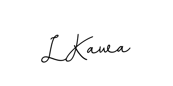 How to make L Kawa signature? BallpointsItalic-DORy9 is a professional autograph style. Create handwritten signature for L Kawa name. L Kawa signature style 11 images and pictures png