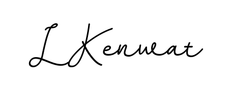 You should practise on your own different ways (BallpointsItalic-DORy9) to write your name (L Kenwat) in signature. Don't let someone else do it for you. L Kenwat signature style 11 images and pictures png
