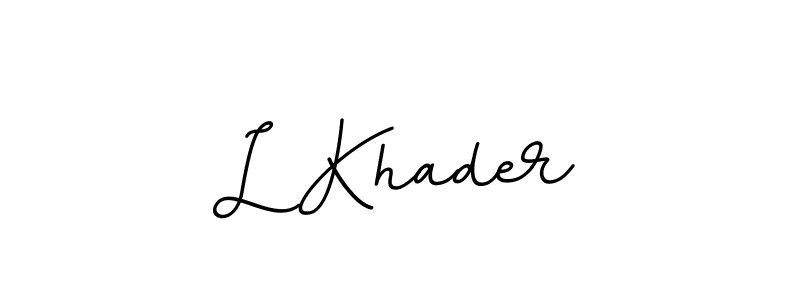 Here are the top 10 professional signature styles for the name L Khader. These are the best autograph styles you can use for your name. L Khader signature style 11 images and pictures png