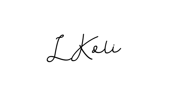 Also You can easily find your signature by using the search form. We will create L Koli name handwritten signature images for you free of cost using BallpointsItalic-DORy9 sign style. L Koli signature style 11 images and pictures png