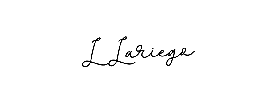 Also You can easily find your signature by using the search form. We will create L Lariego name handwritten signature images for you free of cost using BallpointsItalic-DORy9 sign style. L Lariego signature style 11 images and pictures png