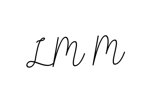 Also we have L M M name is the best signature style. Create professional handwritten signature collection using BallpointsItalic-DORy9 autograph style. L M M signature style 11 images and pictures png