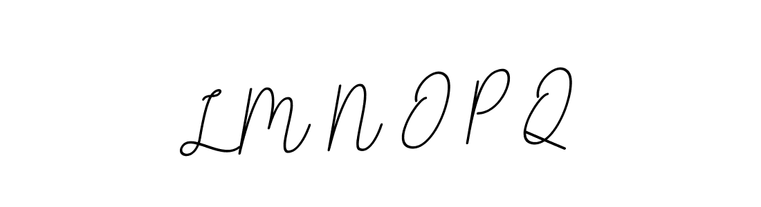 Also You can easily find your signature by using the search form. We will create L M N O P Q name handwritten signature images for you free of cost using BallpointsItalic-DORy9 sign style. L M N O P Q signature style 11 images and pictures png