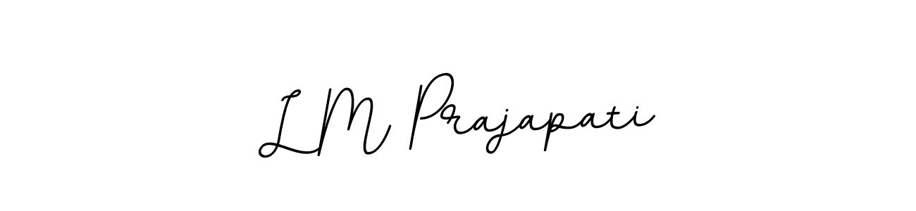 Also we have L M Prajapati name is the best signature style. Create professional handwritten signature collection using BallpointsItalic-DORy9 autograph style. L M Prajapati signature style 11 images and pictures png