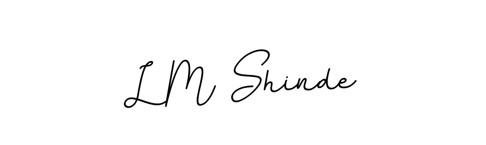 Make a beautiful signature design for name L M Shinde. Use this online signature maker to create a handwritten signature for free. L M Shinde signature style 11 images and pictures png