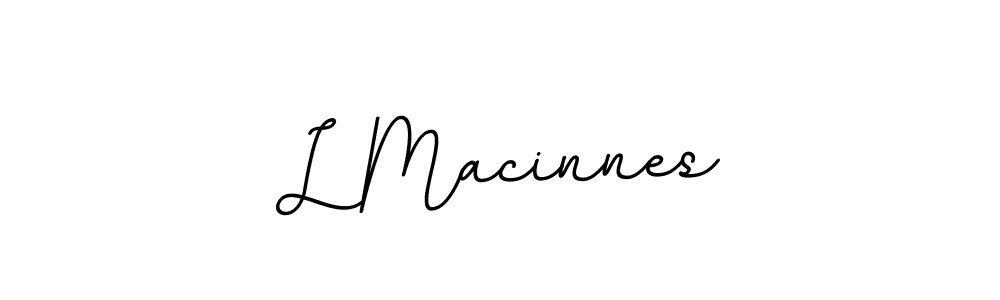 The best way (BallpointsItalic-DORy9) to make a short signature is to pick only two or three words in your name. The name L Macinnes include a total of six letters. For converting this name. L Macinnes signature style 11 images and pictures png