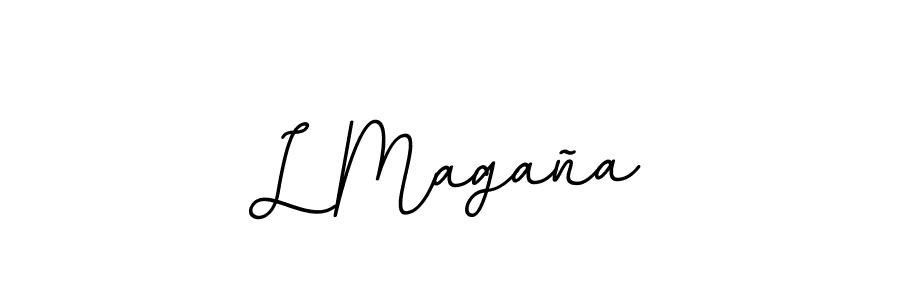 Also we have L Magaña name is the best signature style. Create professional handwritten signature collection using BallpointsItalic-DORy9 autograph style. L Magaña signature style 11 images and pictures png