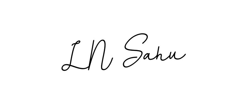 Here are the top 10 professional signature styles for the name L N Sahu. These are the best autograph styles you can use for your name. L N Sahu signature style 11 images and pictures png