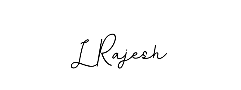 You should practise on your own different ways (BallpointsItalic-DORy9) to write your name (L Rajesh) in signature. don't let someone else do it for you. L Rajesh signature style 11 images and pictures png