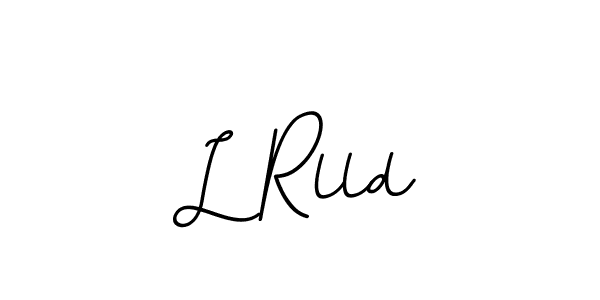 Create a beautiful signature design for name L Rlld. With this signature (BallpointsItalic-DORy9) fonts, you can make a handwritten signature for free. L Rlld signature style 11 images and pictures png