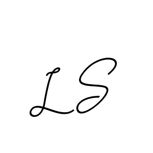 Also we have L S name is the best signature style. Create professional handwritten signature collection using BallpointsItalic-DORy9 autograph style. L S signature style 11 images and pictures png