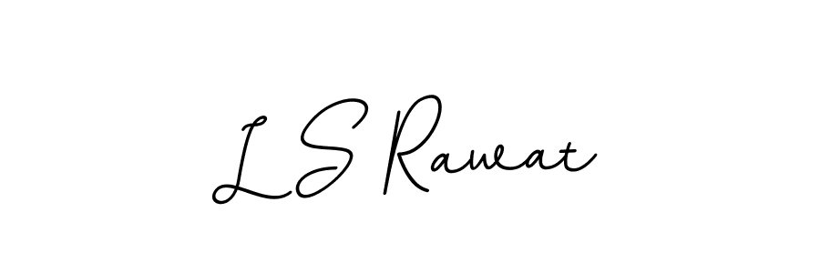 if you are searching for the best signature style for your name L S Rawat. so please give up your signature search. here we have designed multiple signature styles  using BallpointsItalic-DORy9. L S Rawat signature style 11 images and pictures png