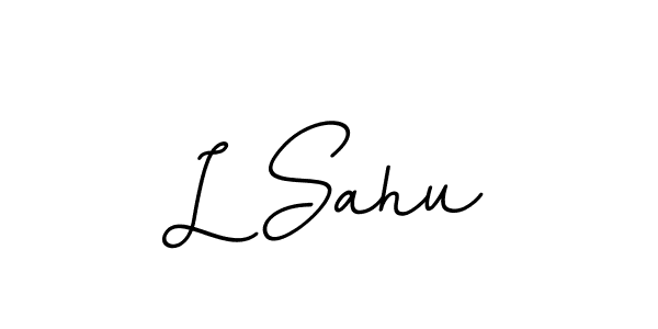 Similarly BallpointsItalic-DORy9 is the best handwritten signature design. Signature creator online .You can use it as an online autograph creator for name L Sahu. L Sahu signature style 11 images and pictures png