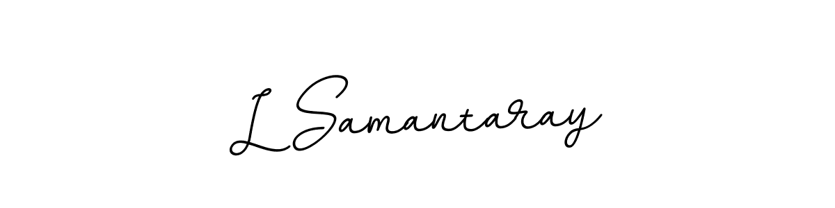 L Samantaray stylish signature style. Best Handwritten Sign (BallpointsItalic-DORy9) for my name. Handwritten Signature Collection Ideas for my name L Samantaray. L Samantaray signature style 11 images and pictures png