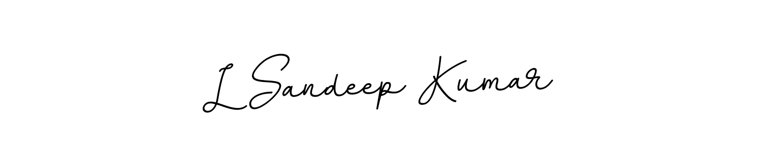 How to make L Sandeep Kumar signature? BallpointsItalic-DORy9 is a professional autograph style. Create handwritten signature for L Sandeep Kumar name. L Sandeep Kumar signature style 11 images and pictures png