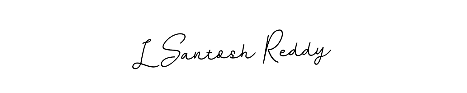 How to Draw L Santosh Reddy signature style? BallpointsItalic-DORy9 is a latest design signature styles for name L Santosh Reddy. L Santosh Reddy signature style 11 images and pictures png